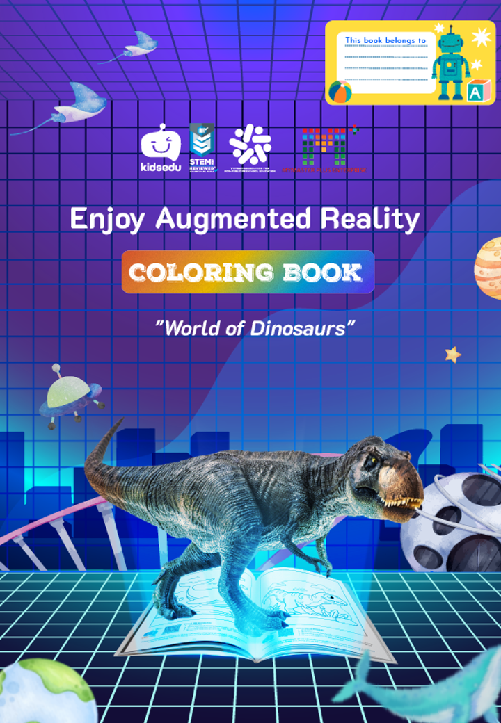 AR coloring book adds fun and creativity to preschool STEM lessons with ...
