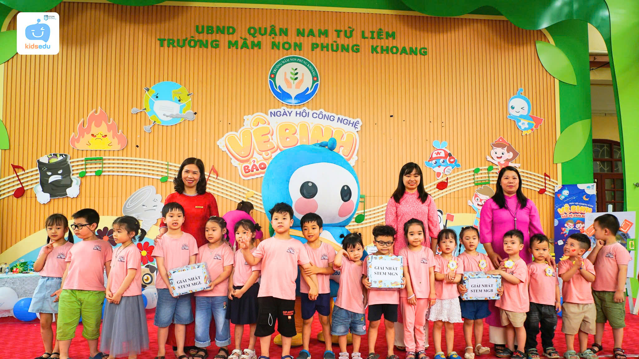 “Earth Warriors” STEM & Robotics Festival at Phung Khoang Kindergarten