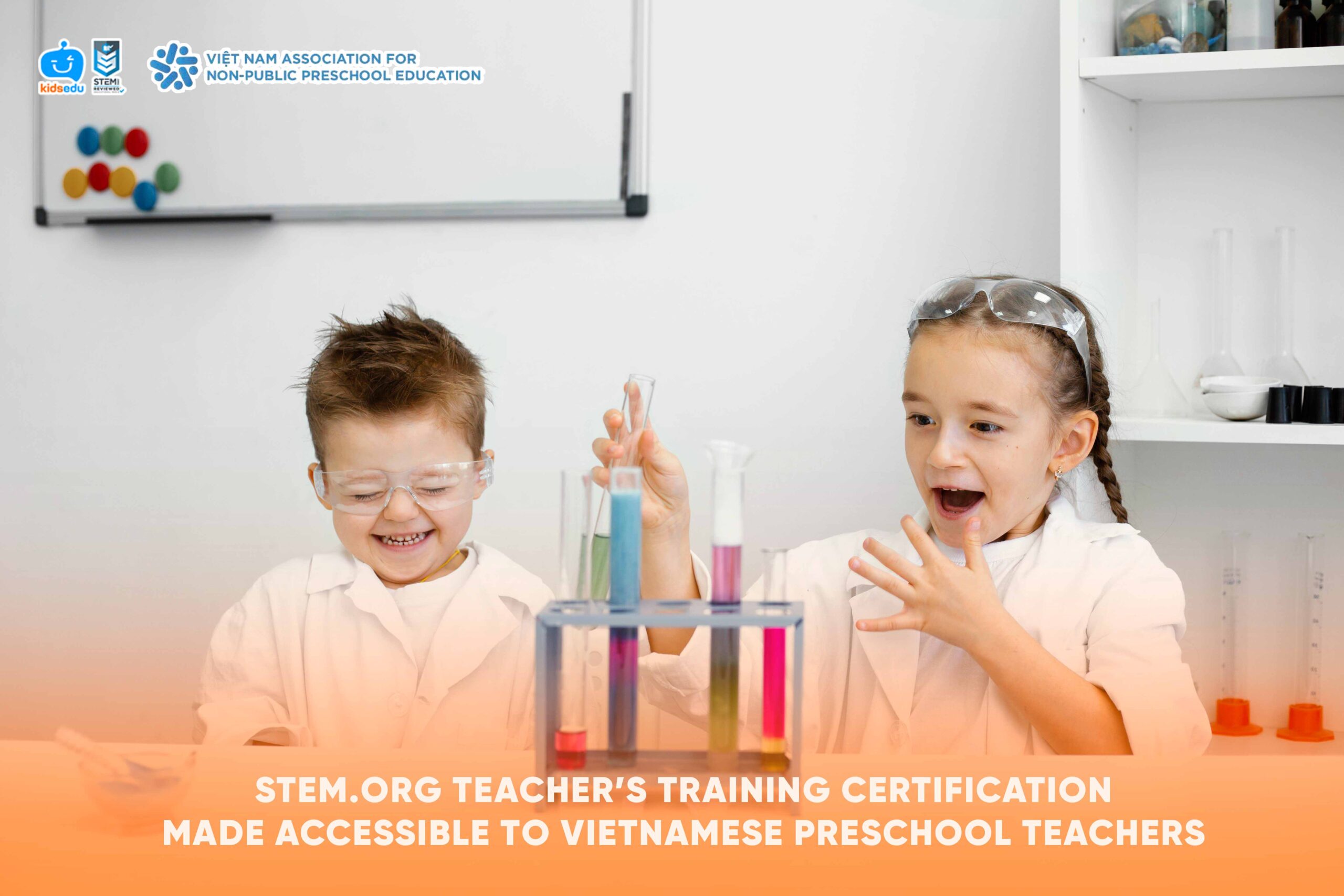 STEM.org teacher's training certification made accessible to Vietnam