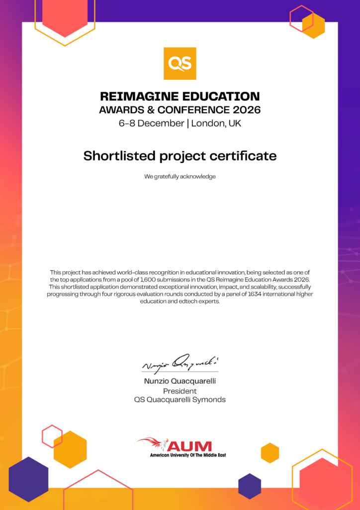 Chứng nhận KidsEdu lọt shortlist QS Reimagine Education Awards 2026