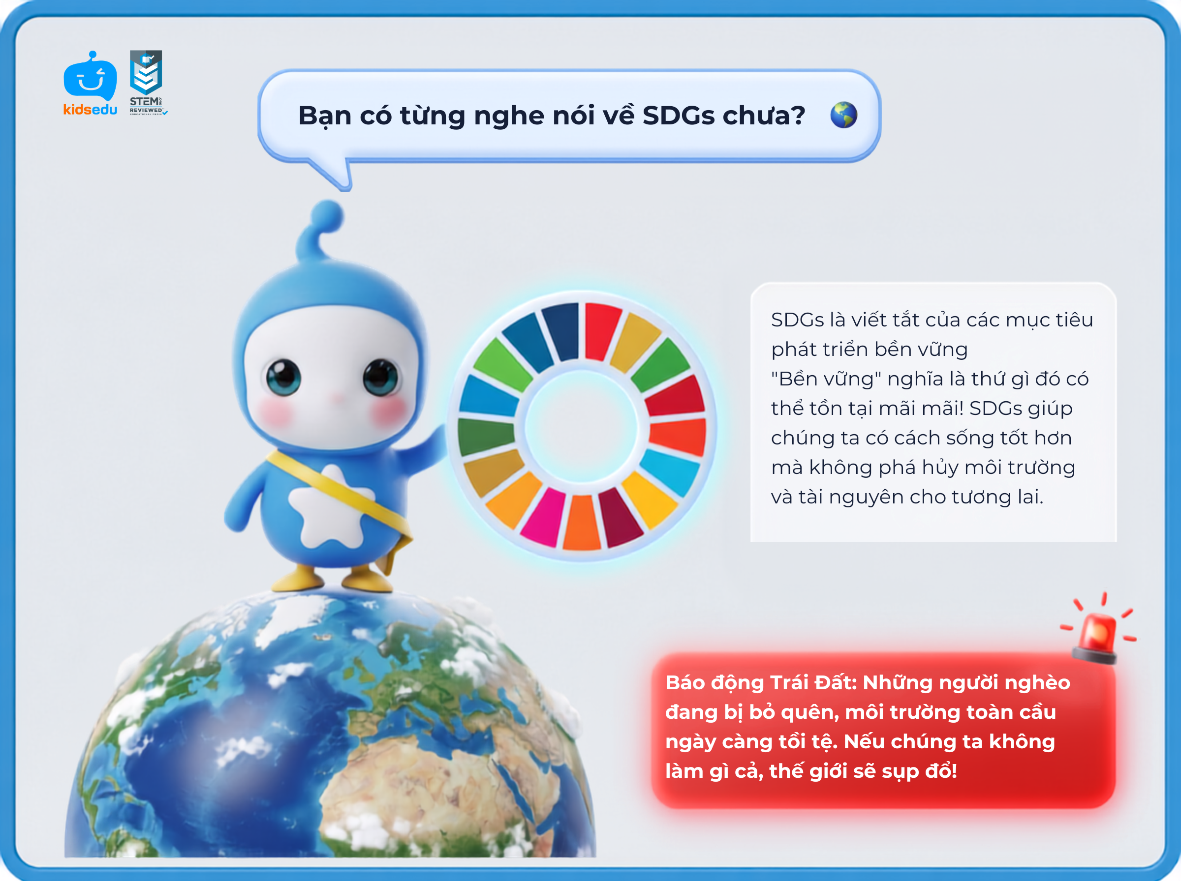 SDGs là gì? KidsEdu giới thiệu các Mục tiêu Phát triển Bền vững của Liên Hợp Quốc